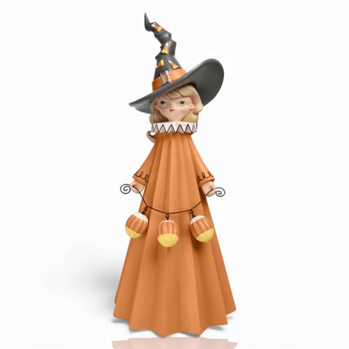 GIRL WITCH WITH CANDY CORN