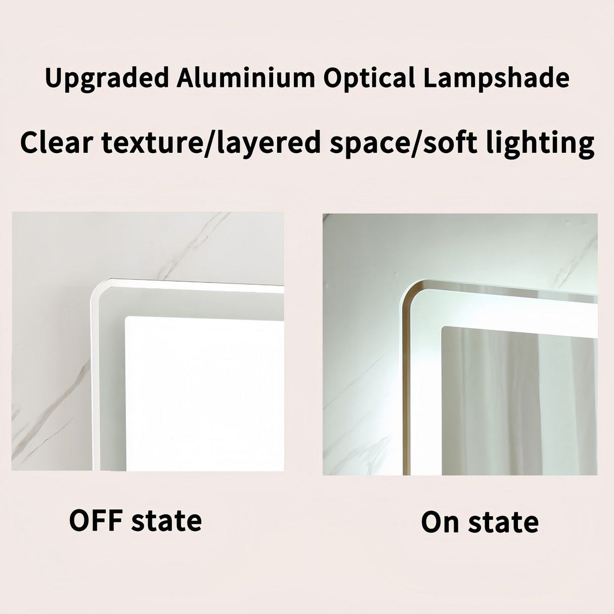40x32 Inch LED Bathroom Mirror Vanity Mirrors