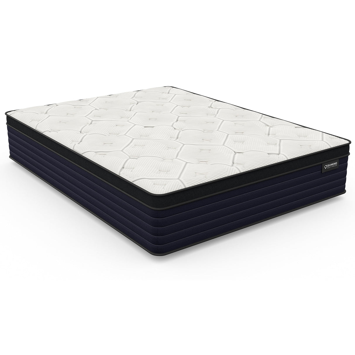 Diamond Cleo Cool Copper Memory Foam Hybrid Mattress - Queen14" Firm