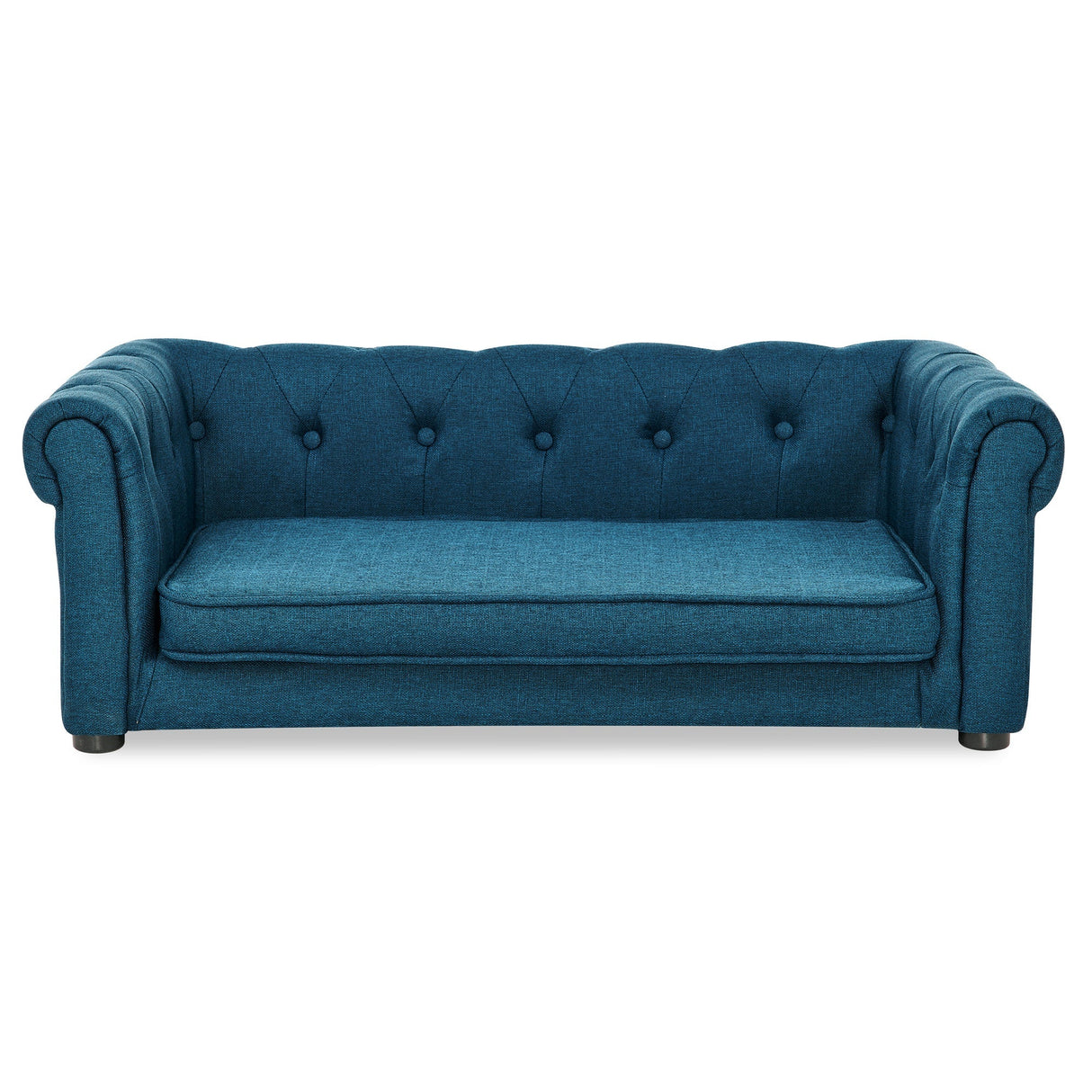 Elegant Rectangle Pet BedDurable Elevated Dog Sofa Bed