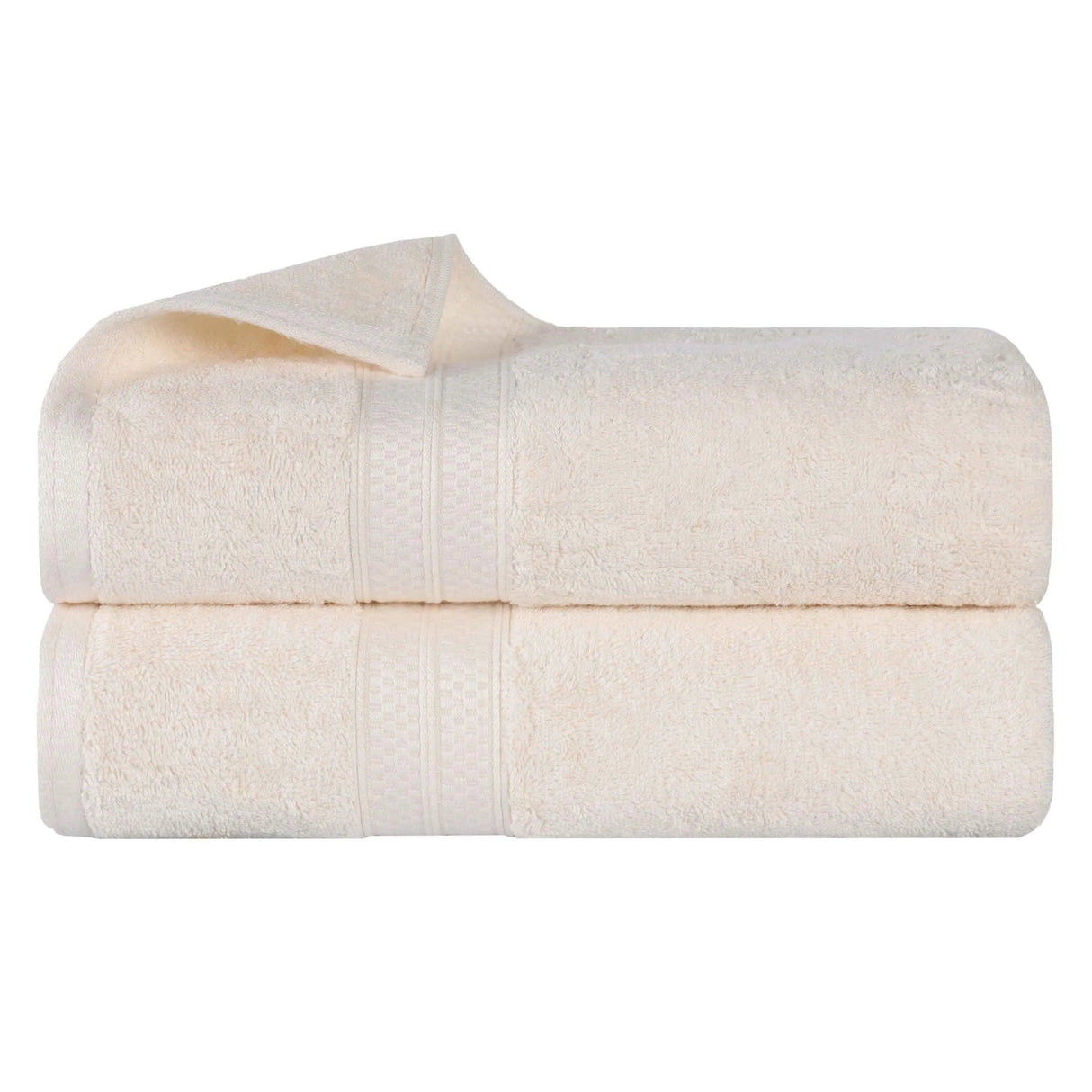 Rayon from Bamboo Cotton Blend Bath Towel Set of 2 - Bath Towel by Superior Brand