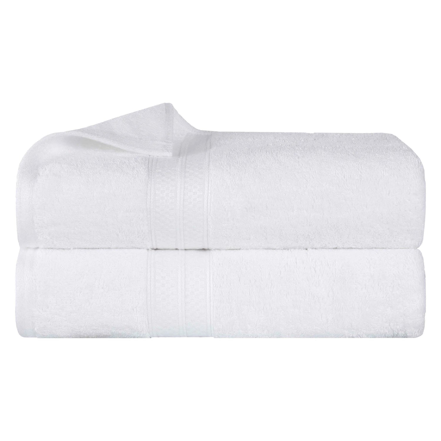 Rayon from Bamboo Cotton Blend Bath Towel Set of 2 - Bath Towel by Superior Brand