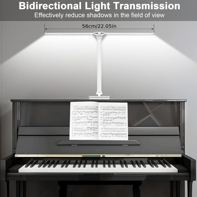 Adjustable LED Desk Lamp – Touch Dimmable Gooseneck Light for Office & Reading