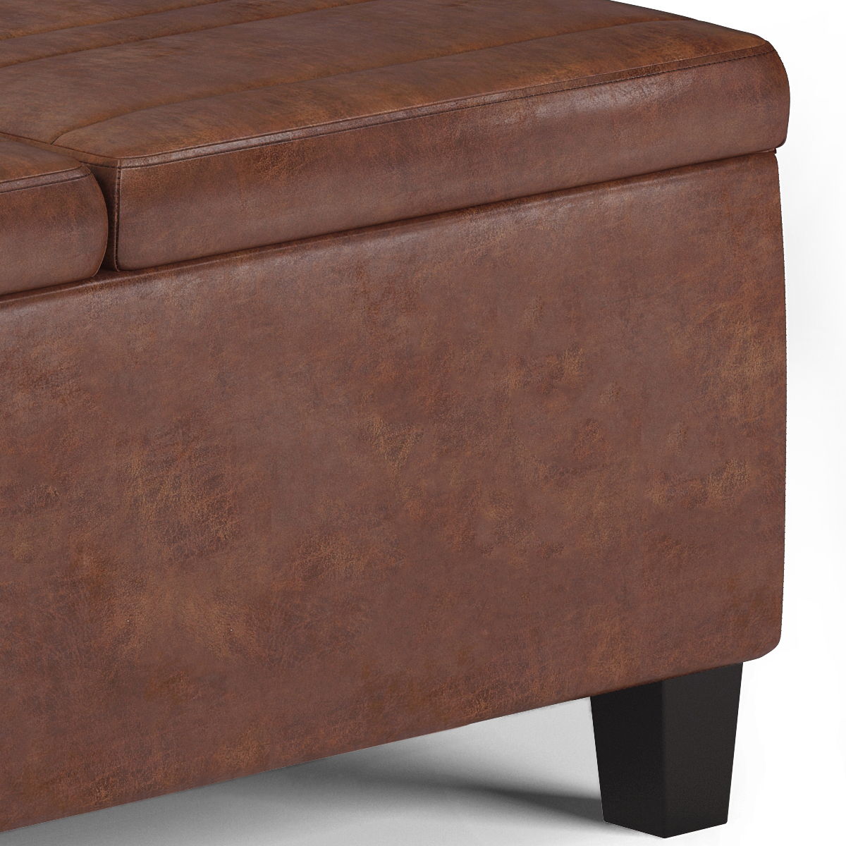 Ellis - Coffee Table Storage Ottoman Contemporary Design