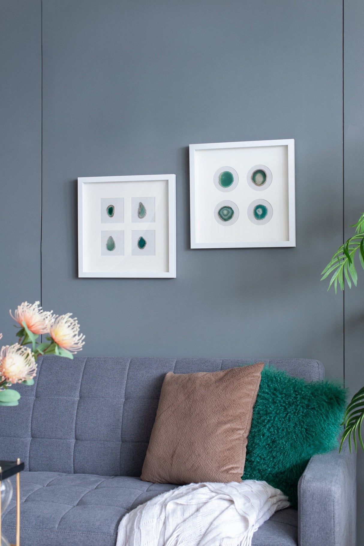 S/2 15.57x1.2x15.7' Shadow Box Wall Décor