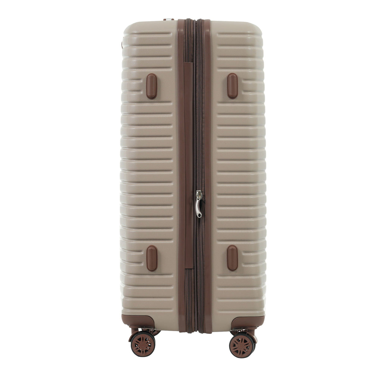 4 Piece Luggage Suitcase Set, Hard Shell Lightweight Expandable Travel Luggage With 4 Packing Cubes