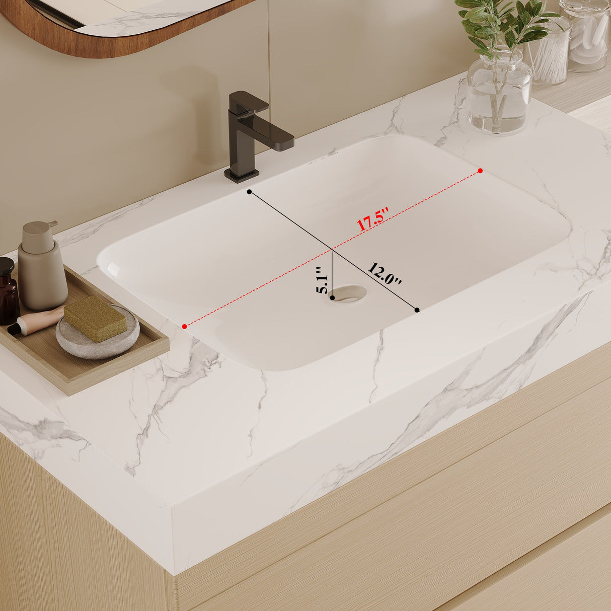 Modern Floating Bathroom Vanity