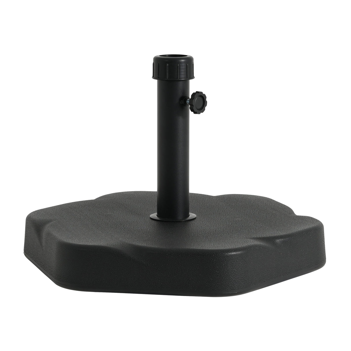 Hex Shape Outdoor 65-Pound Umbrella Base