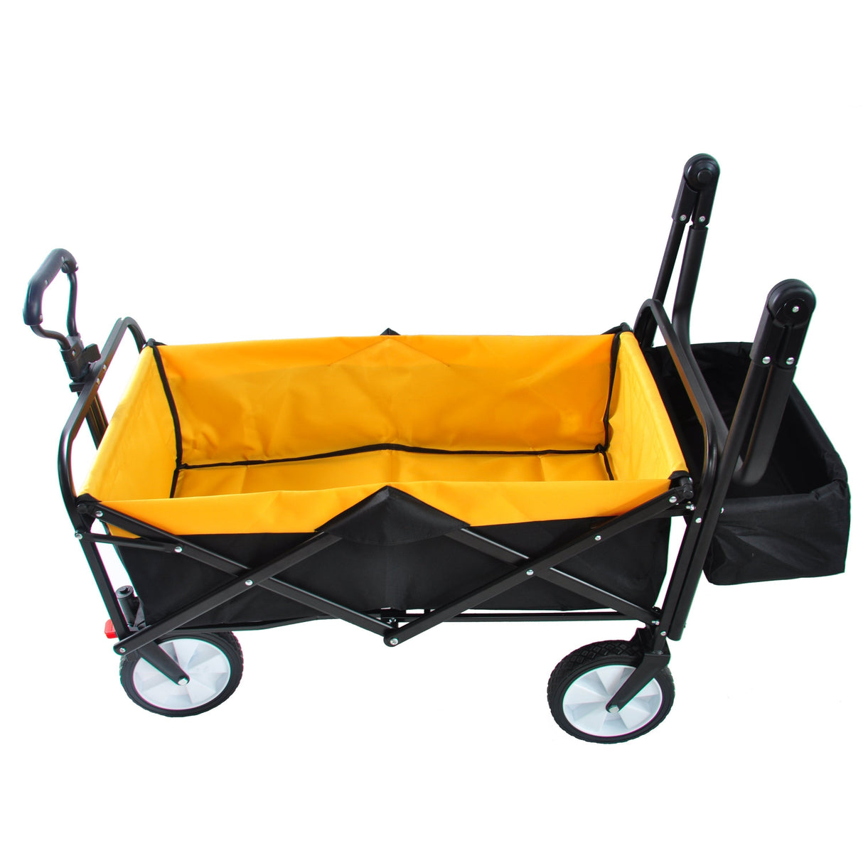 Folding Wagon Collapsible Outdoor Utility Wagon Heavy Duty Folding Garden Portable Hand Cart