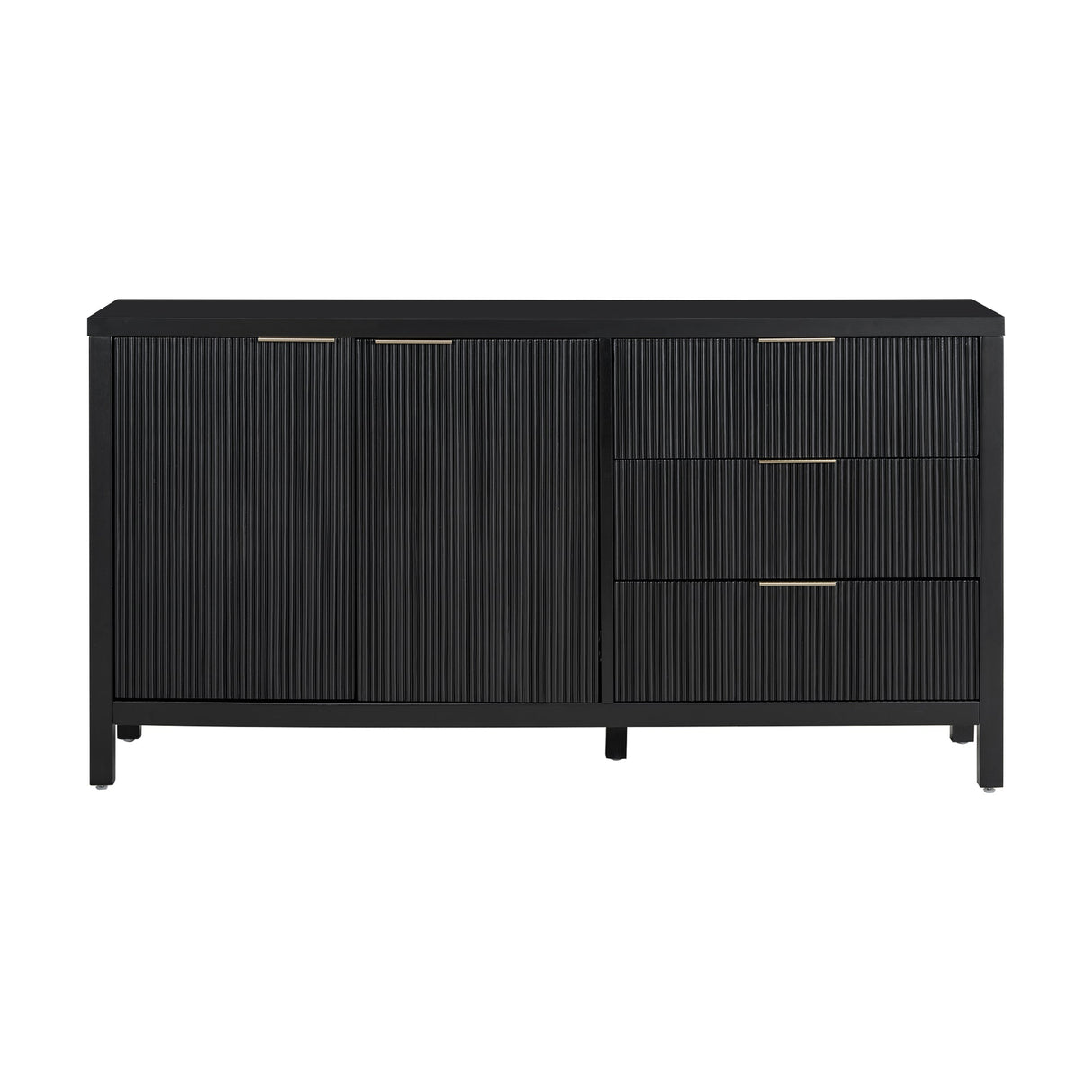 Fluted Sideboard Cabinet