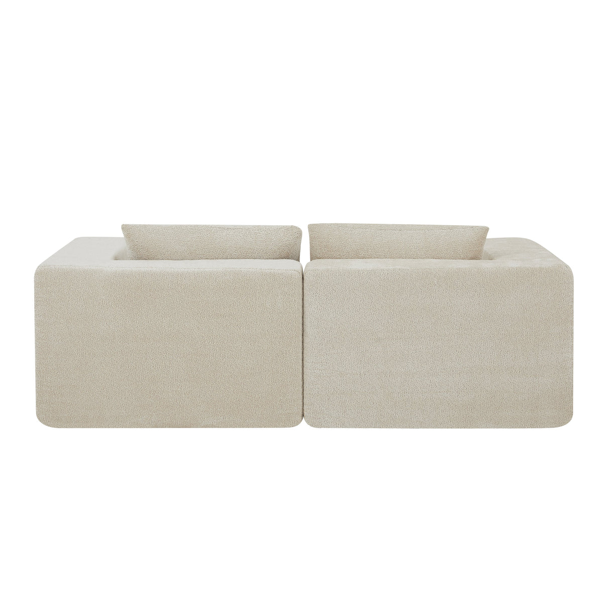 107" Compressed Sectional Sofa (Khaki)