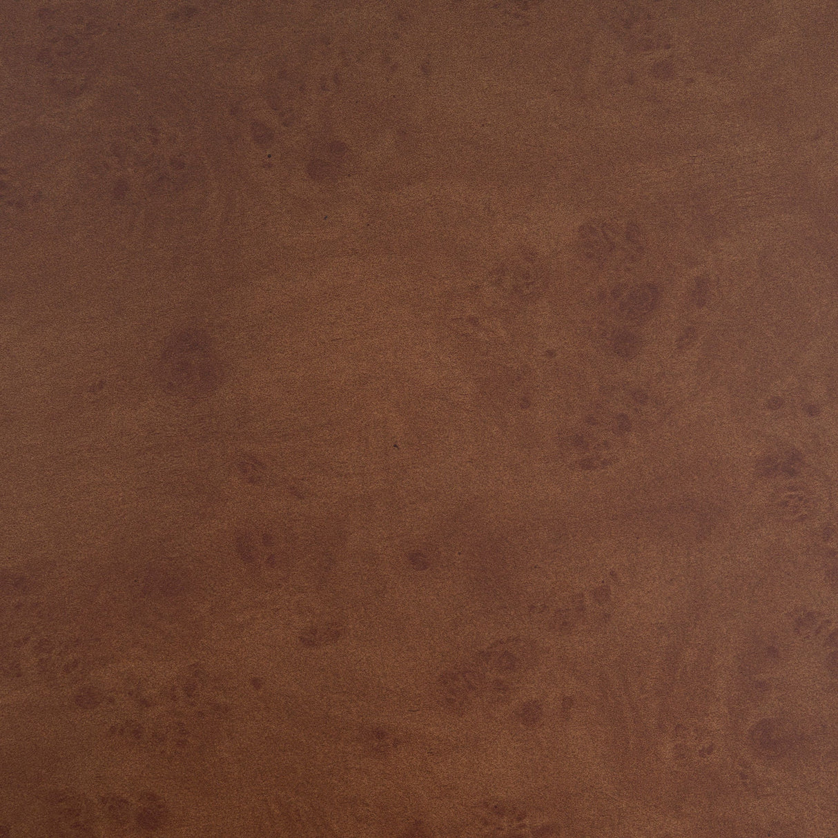 31.49'' Faux Burl Wood Pattern Round Coffee Table with Sturdy Pedestal