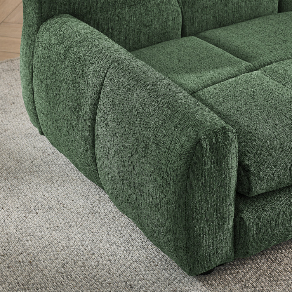 Soft and Comfortable Pet Bed for Big and Oversized Dogs - Olive Green