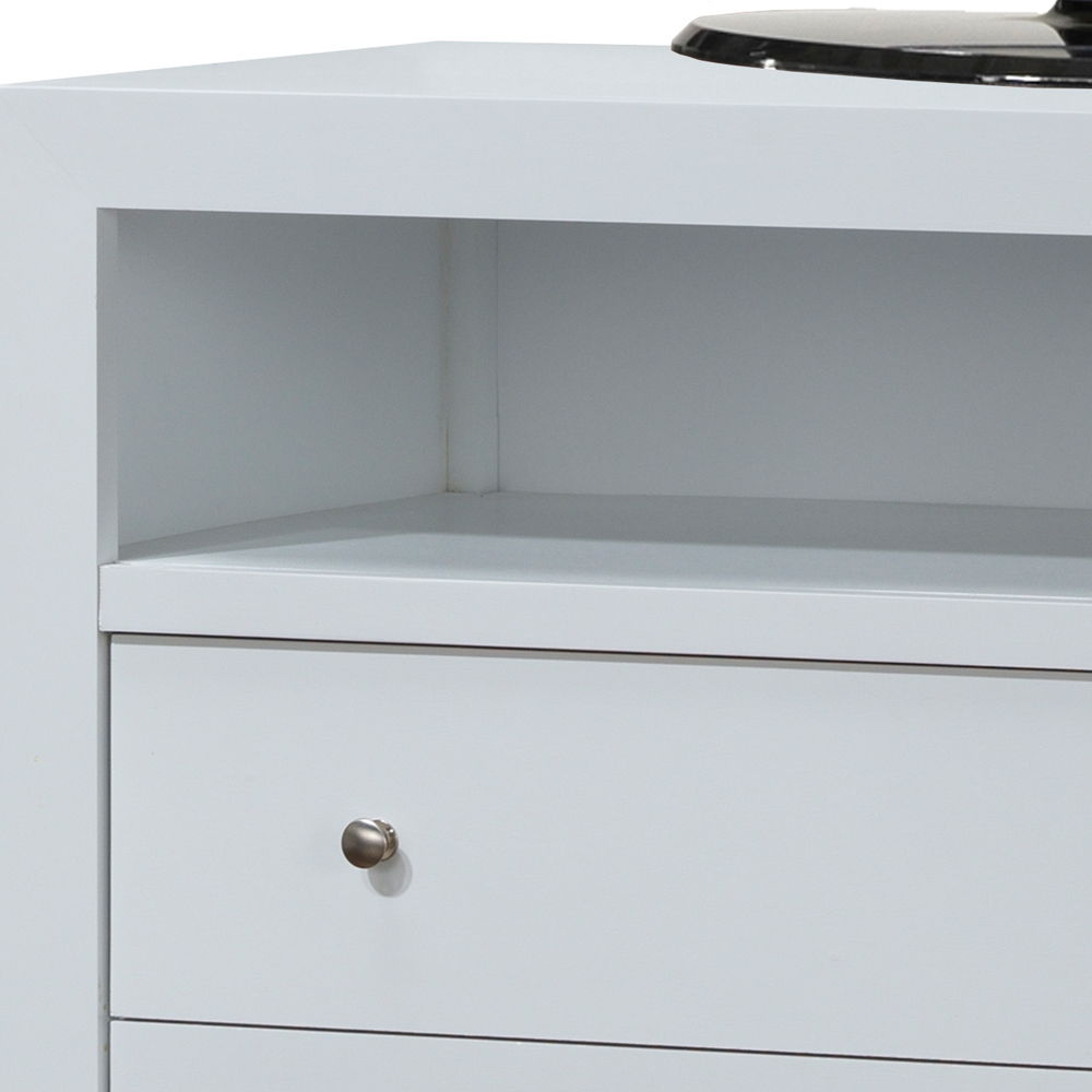 Elegant Transitional Media Chest