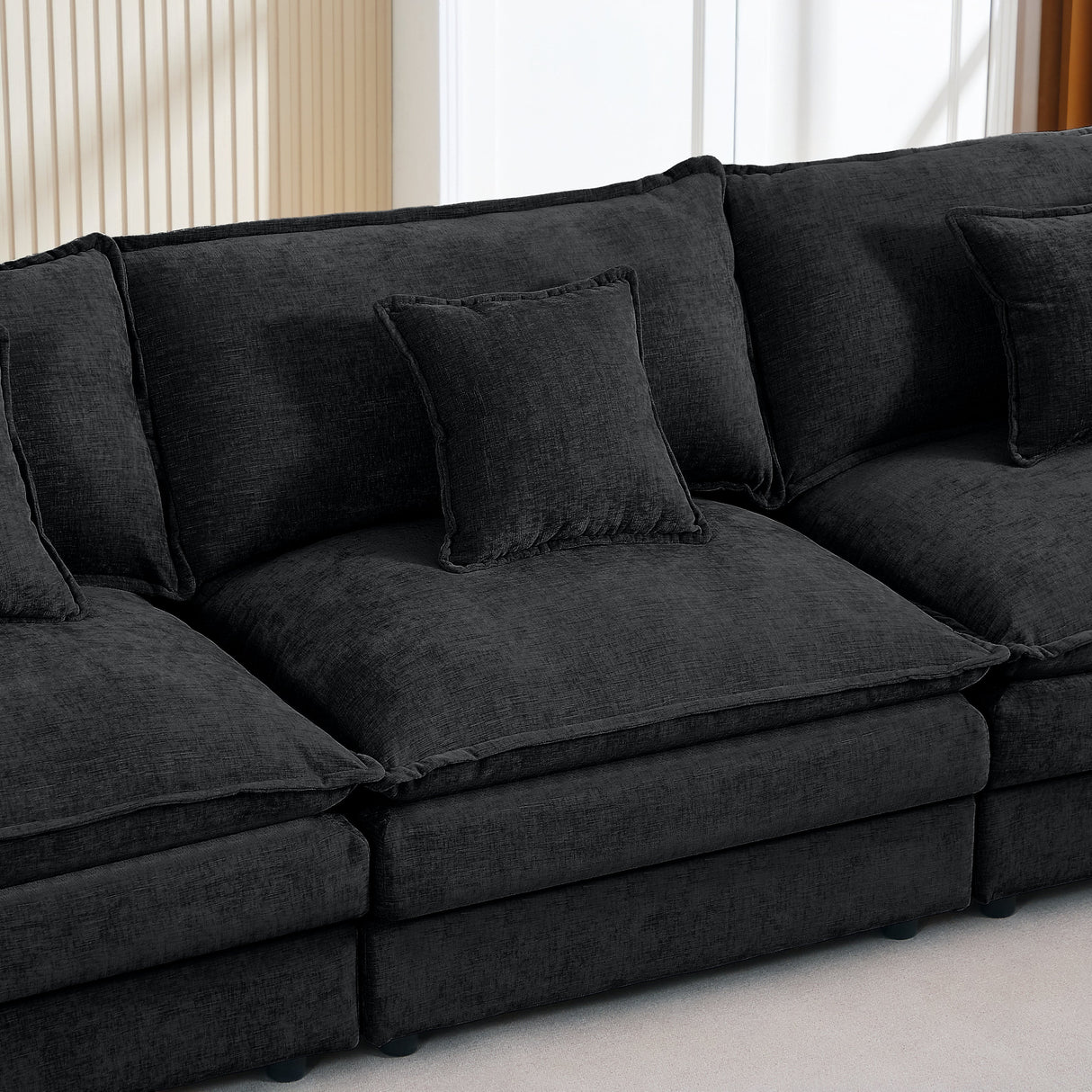 Modular Sectional Sofa - 102 Inch L Shaped Couch Set