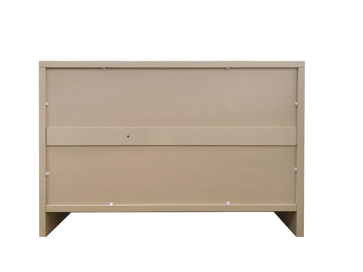 Accent Cabinet Farmhouse Style 3 Door Wooden Cabinet Sideboard Buffet Server Cabinet Storage Cabinet, For Living Room - Natural Wood Wash