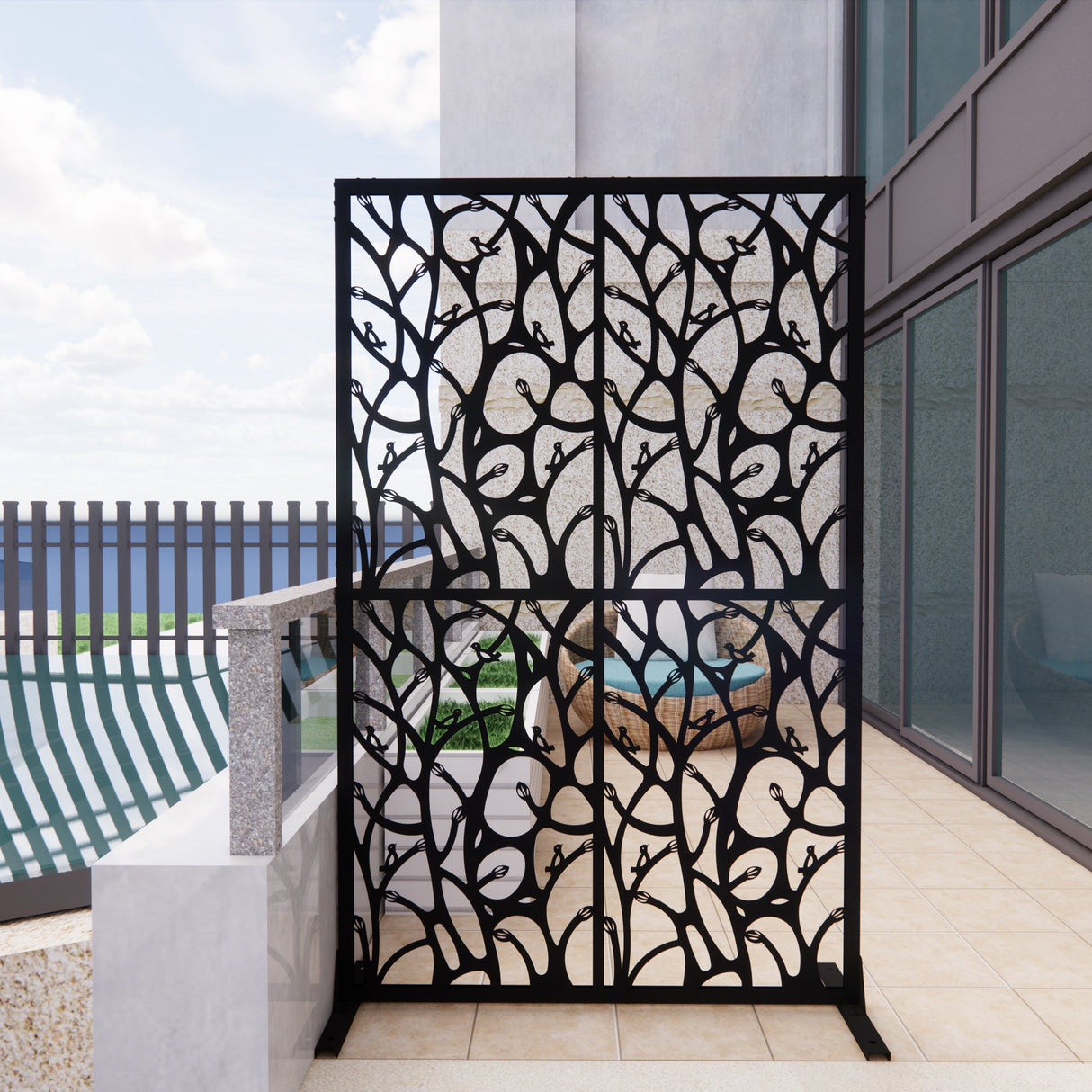 Metal Privacy Screens