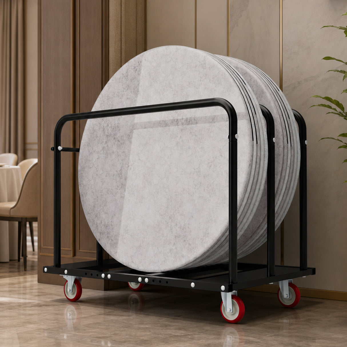 1000LBS Heavy Duty 2-in-1 Table Dolly