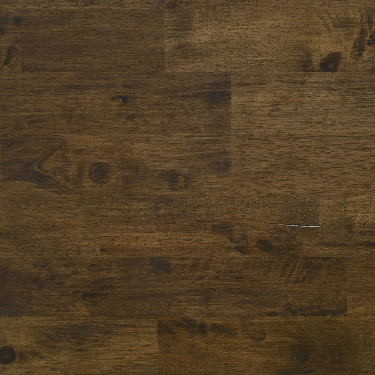 Carbon - Rectangular Dining Table With X Base Design - Brown