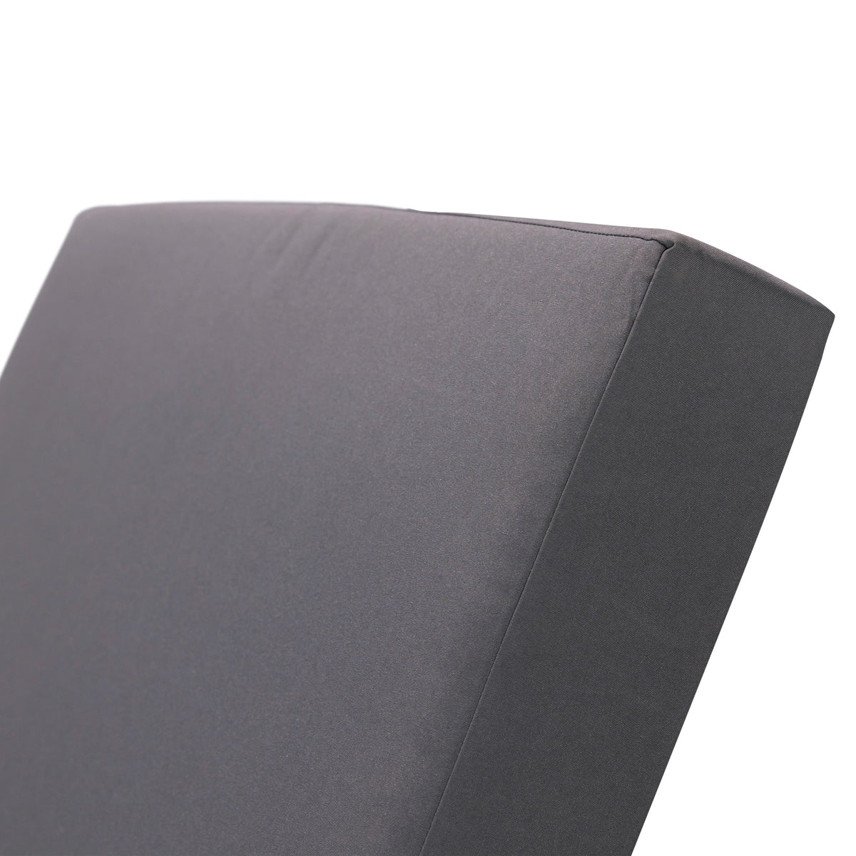 Gray Broadway Ian Chaise Lounge Cushion with Waterproof Fabric - Gray