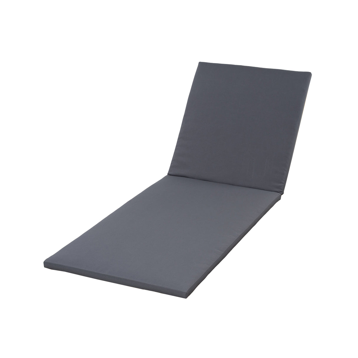 2" Thick Chaise Lounge Cushion in Dark Grey