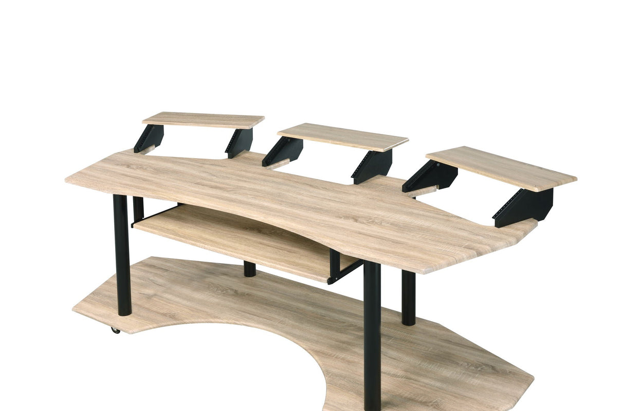 Eleazar Music Recording Studio Desk - Wood
