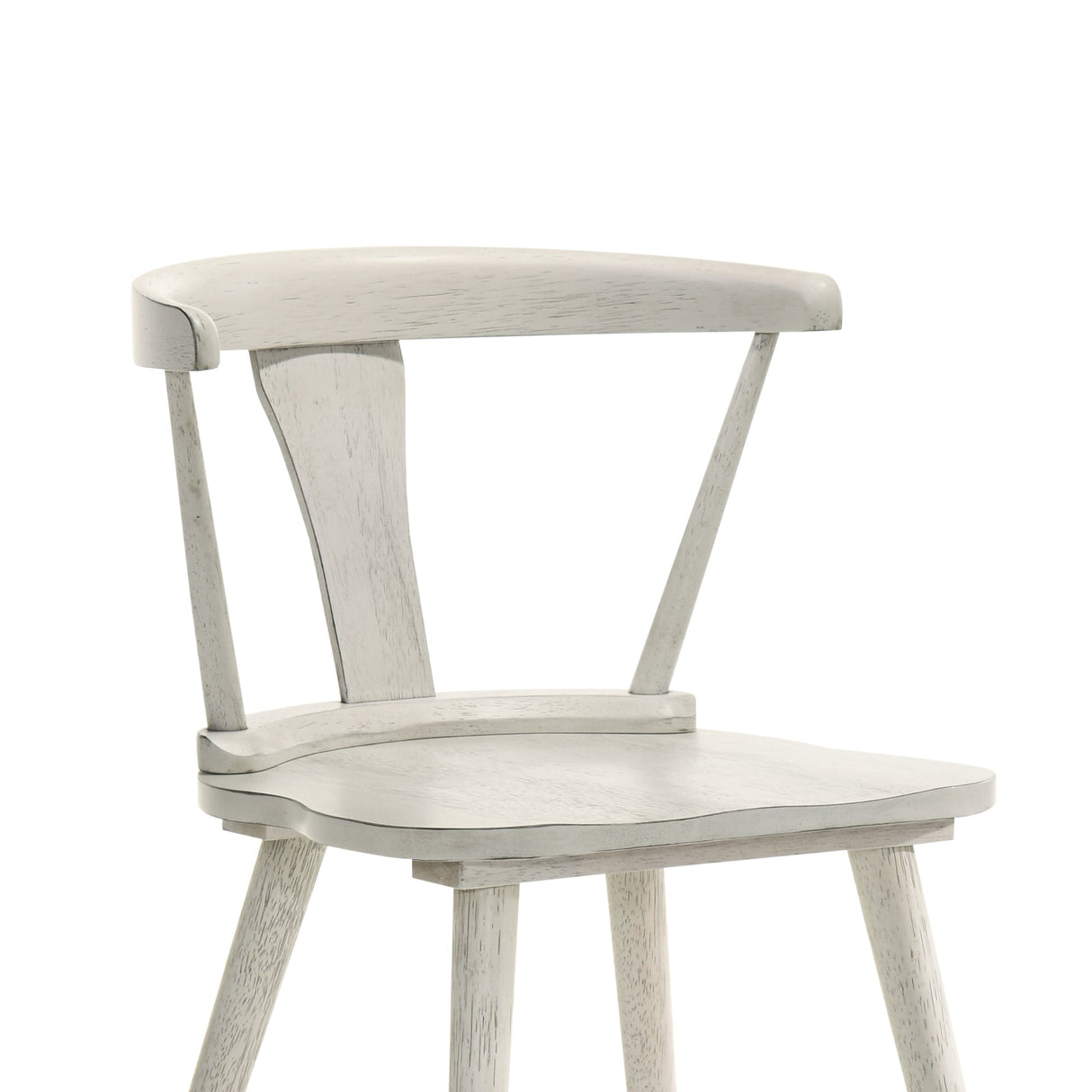 Modern Farmhouse Wood Dining Chairs, Set of 2