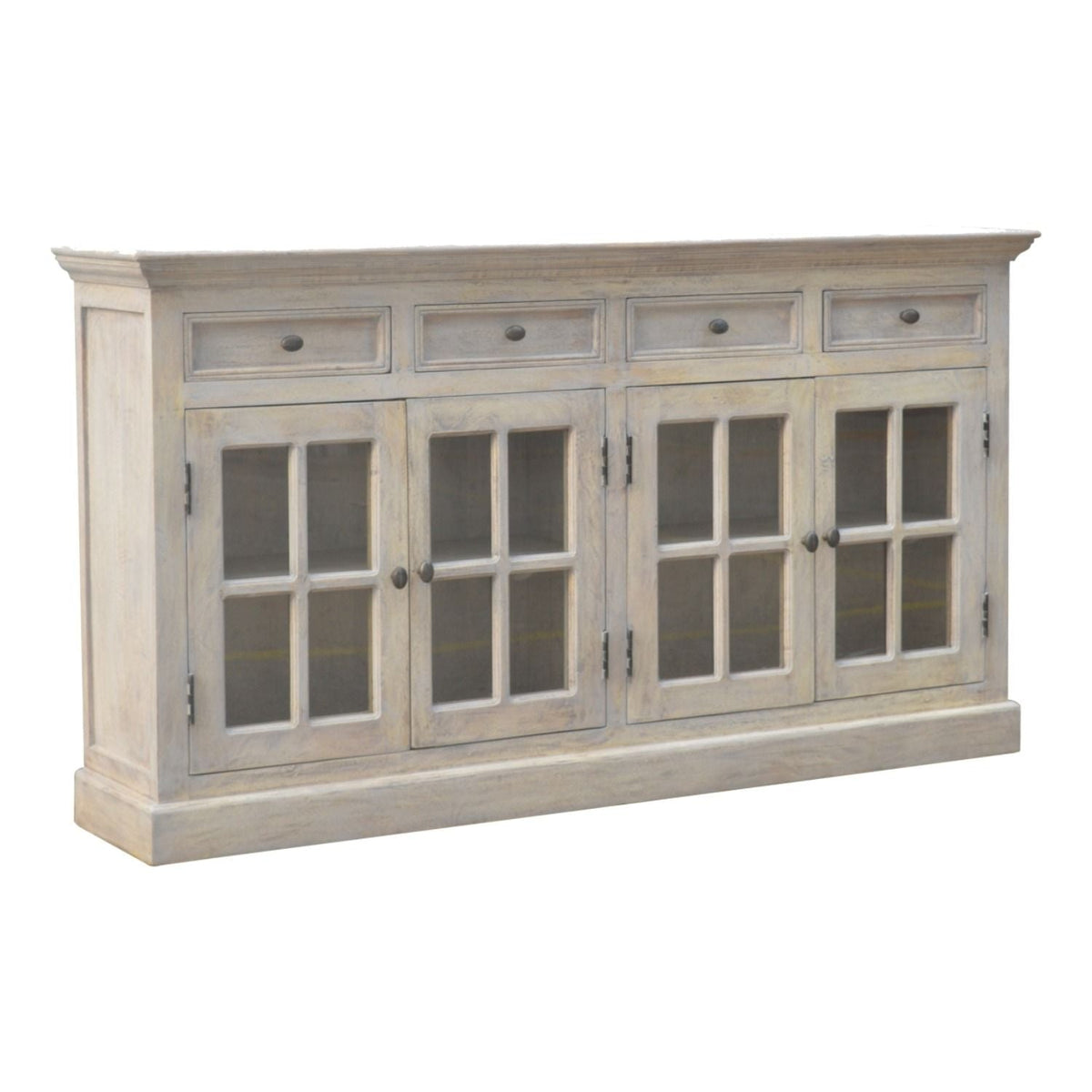 Glazed Sideboard - Gray