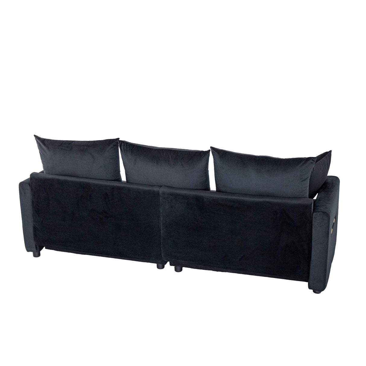 Velvet Modern 2-Seater Sofa