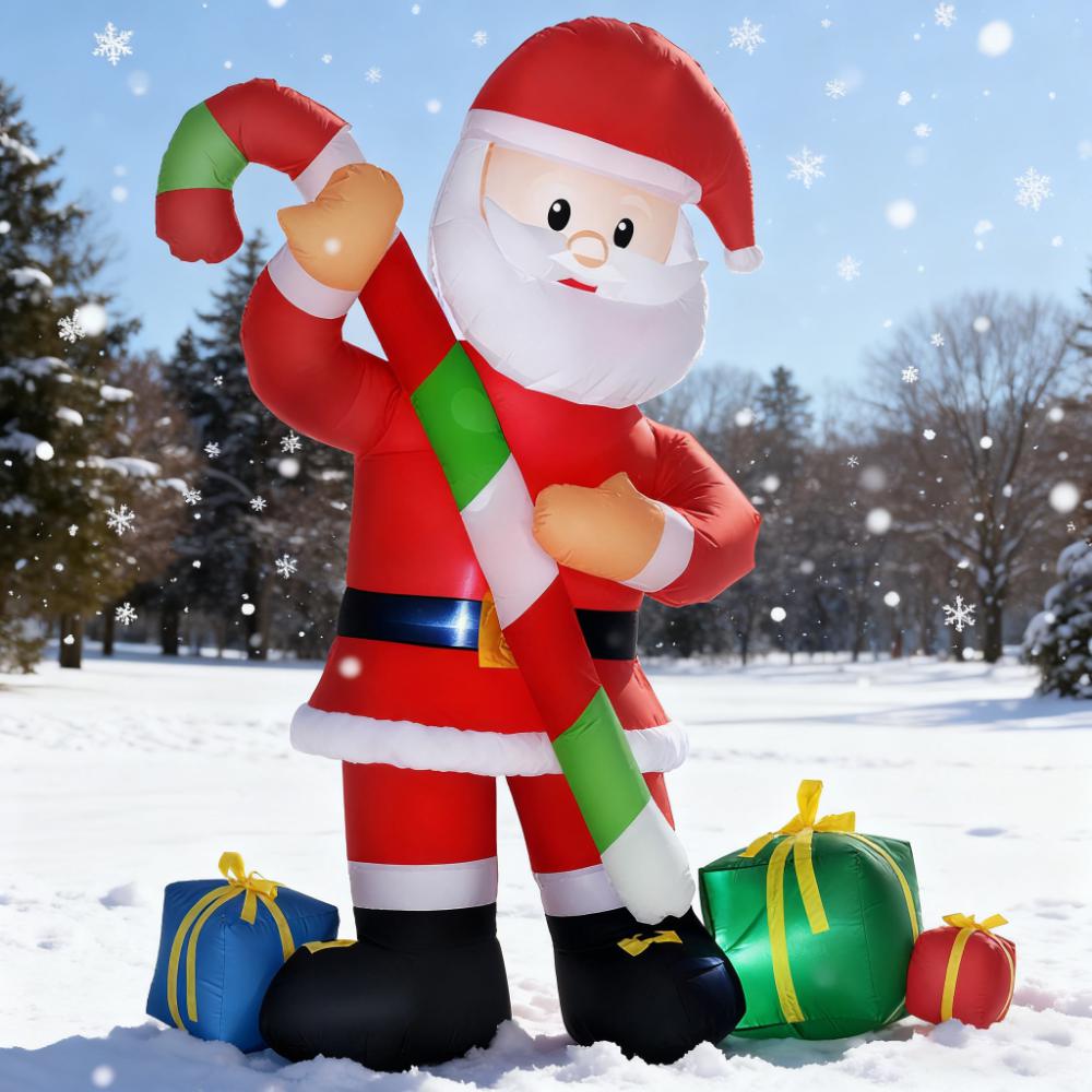 6ft Inflatable Santa Claus Christmas Decoration