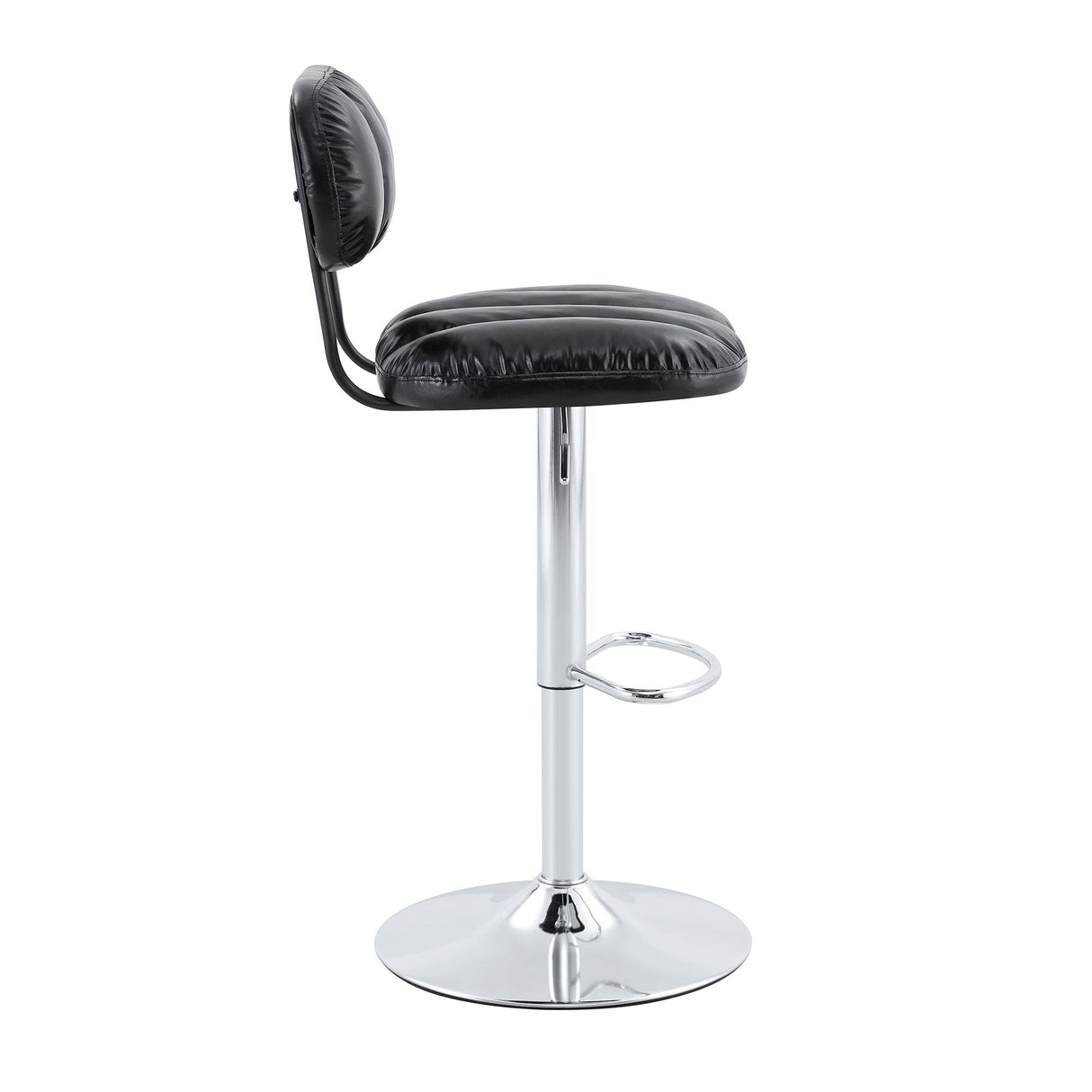 Adjustable Height Bar Stools With Footrest For Kitchen Island (Set of 2)