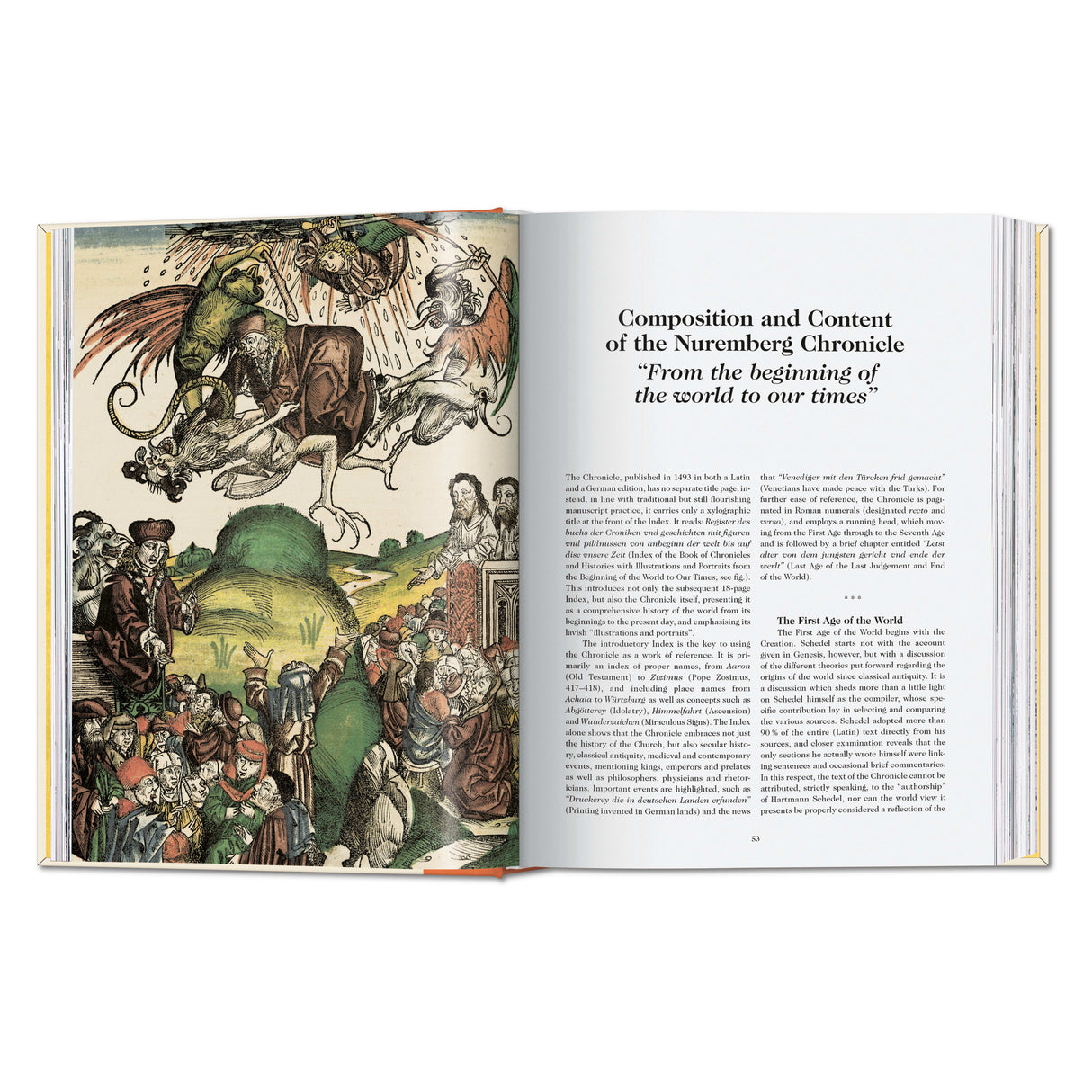 Hartmann Schedel. Chronicle of the World 1493 (English)