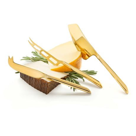 Belmont-Cheese-Knives-in-Gold-Viski®-Kitchen-Knives