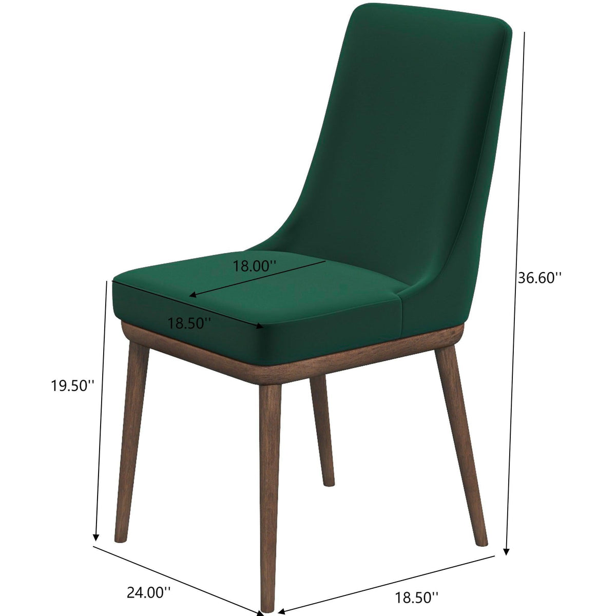 Kate - Mid-Century Modern Dining Chair (Set of 2)