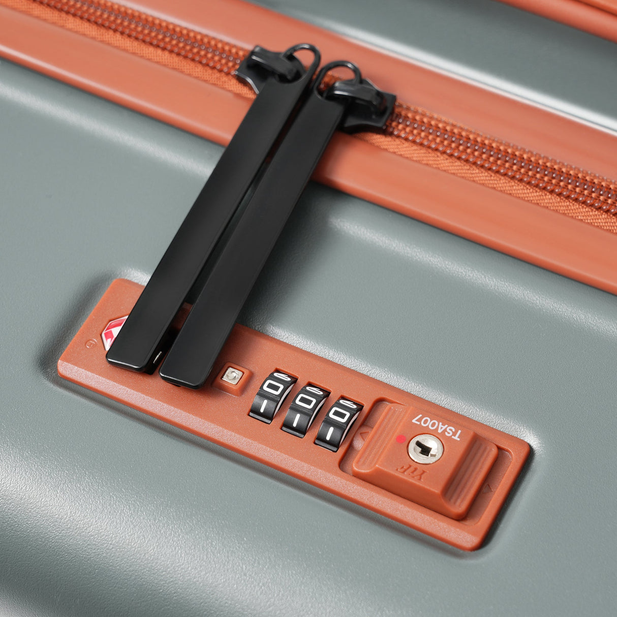 Deluxe 5-Piece Hard Side Luggage Set with USB and TSA Security