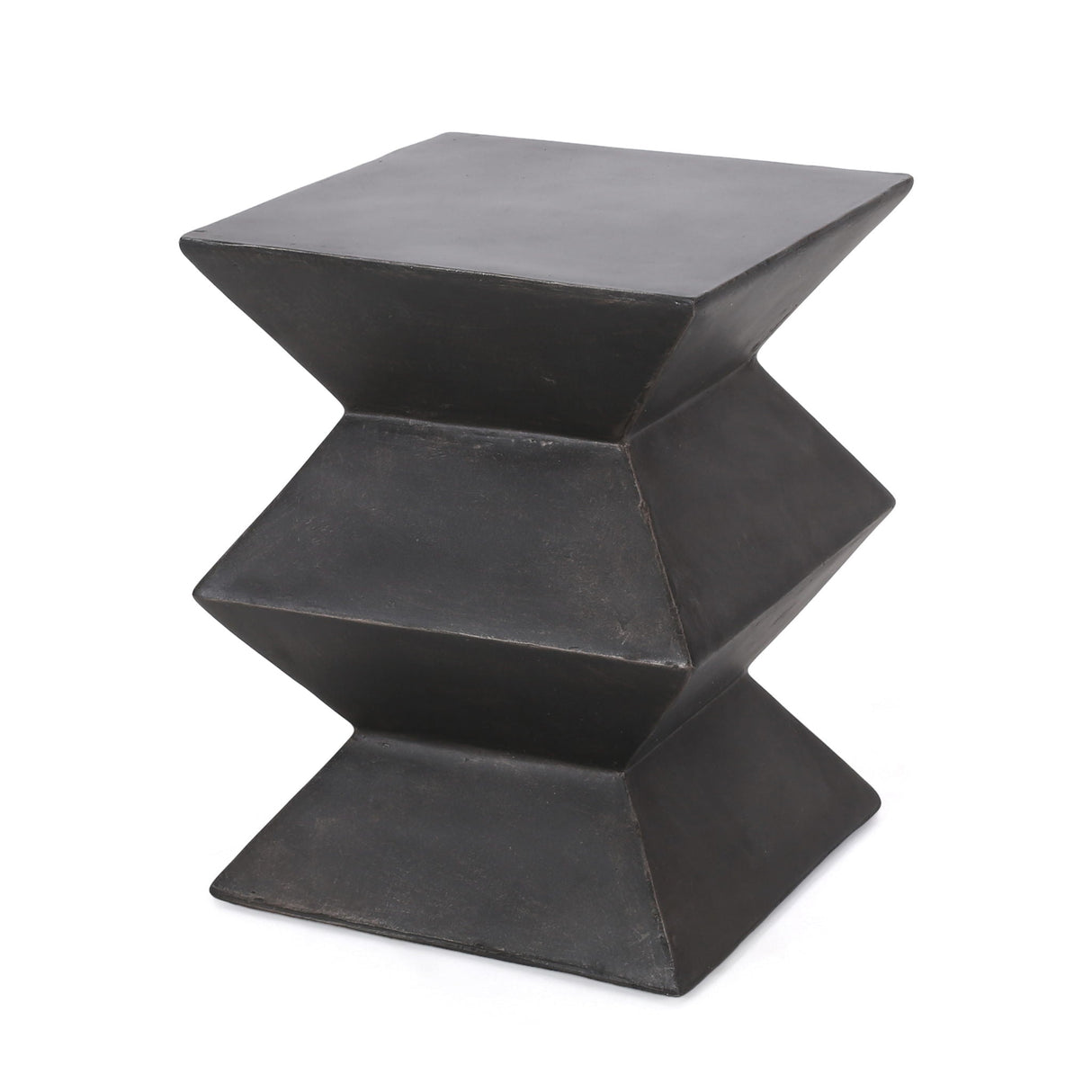Outdoor Lightweight Concrete Side Table - Copper