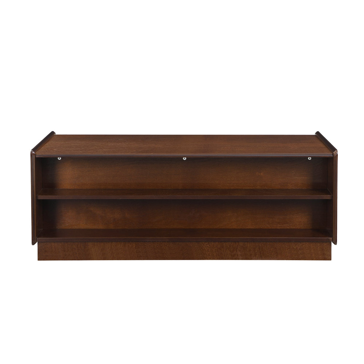 Modern Rectangle Coffee Table with 4 Drawers and 2 Display Shelves