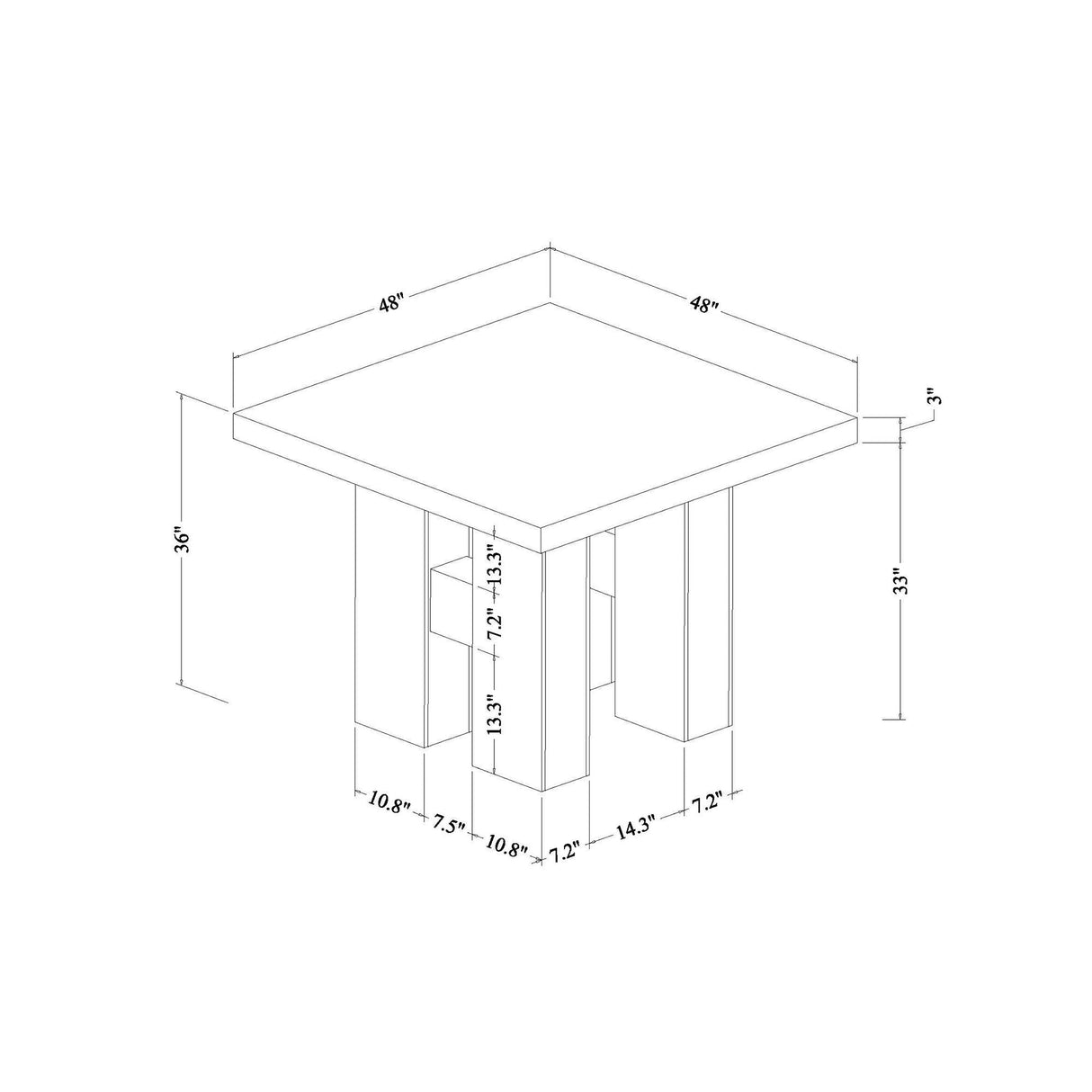 Mikha - Bar Table And Bar Stool