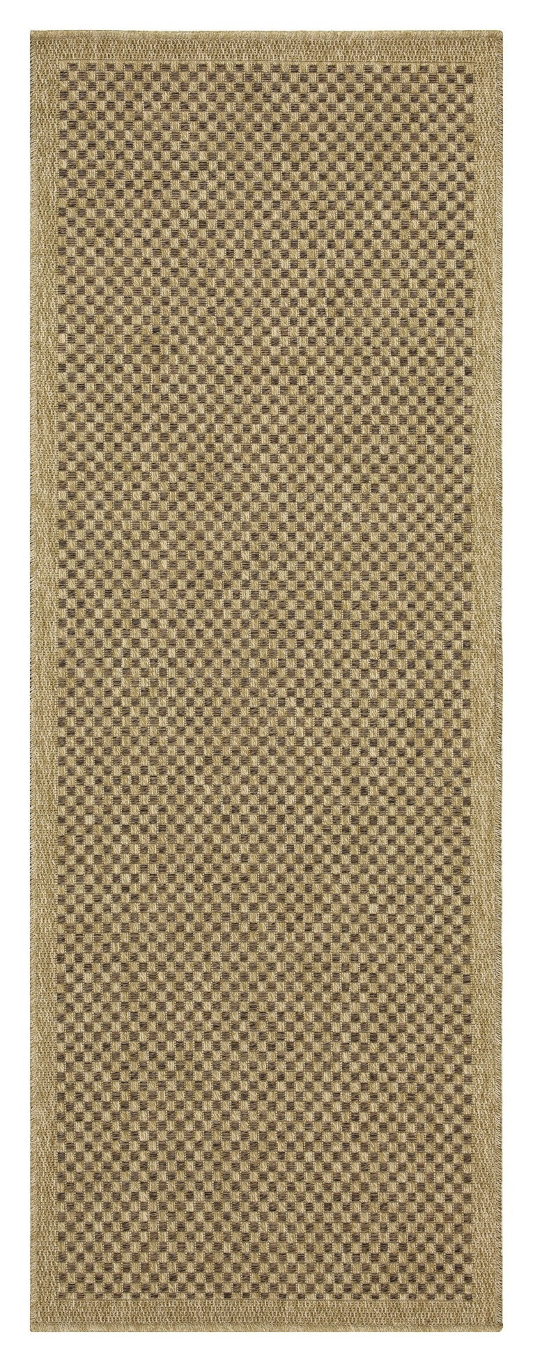 Earth GC_NTL1005 Jute/Mocha 7 ft. 10 in. x 10 ft. 3 in. Indoor/Outdoor Area Rug