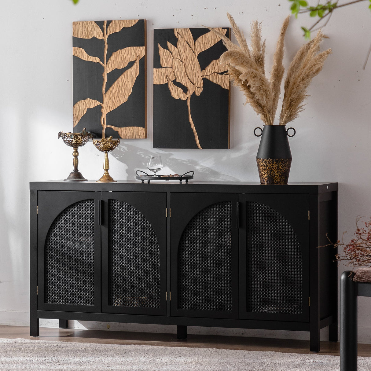 Modern Storage Sideboard Buffet Cabinet