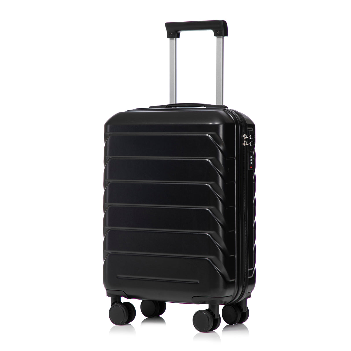 14'/20' 2-Piece ABS Spinner Wheel Luggage Set with Combination Lock