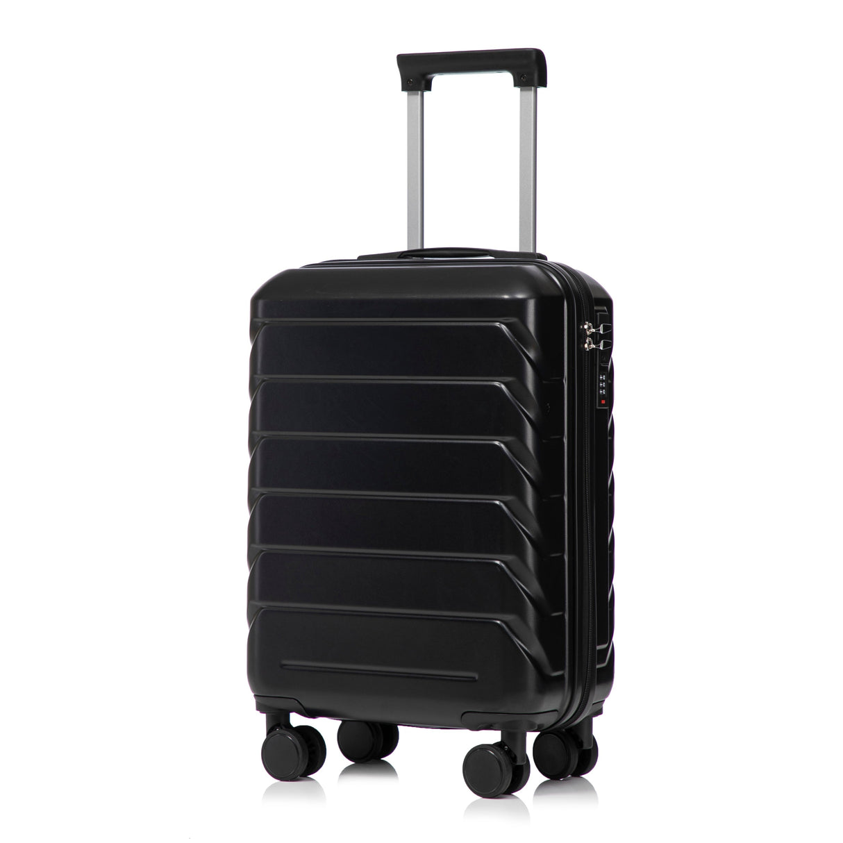 14'/20' 2-Piece ABS Spinner Wheel Luggage Set with Combination Lock