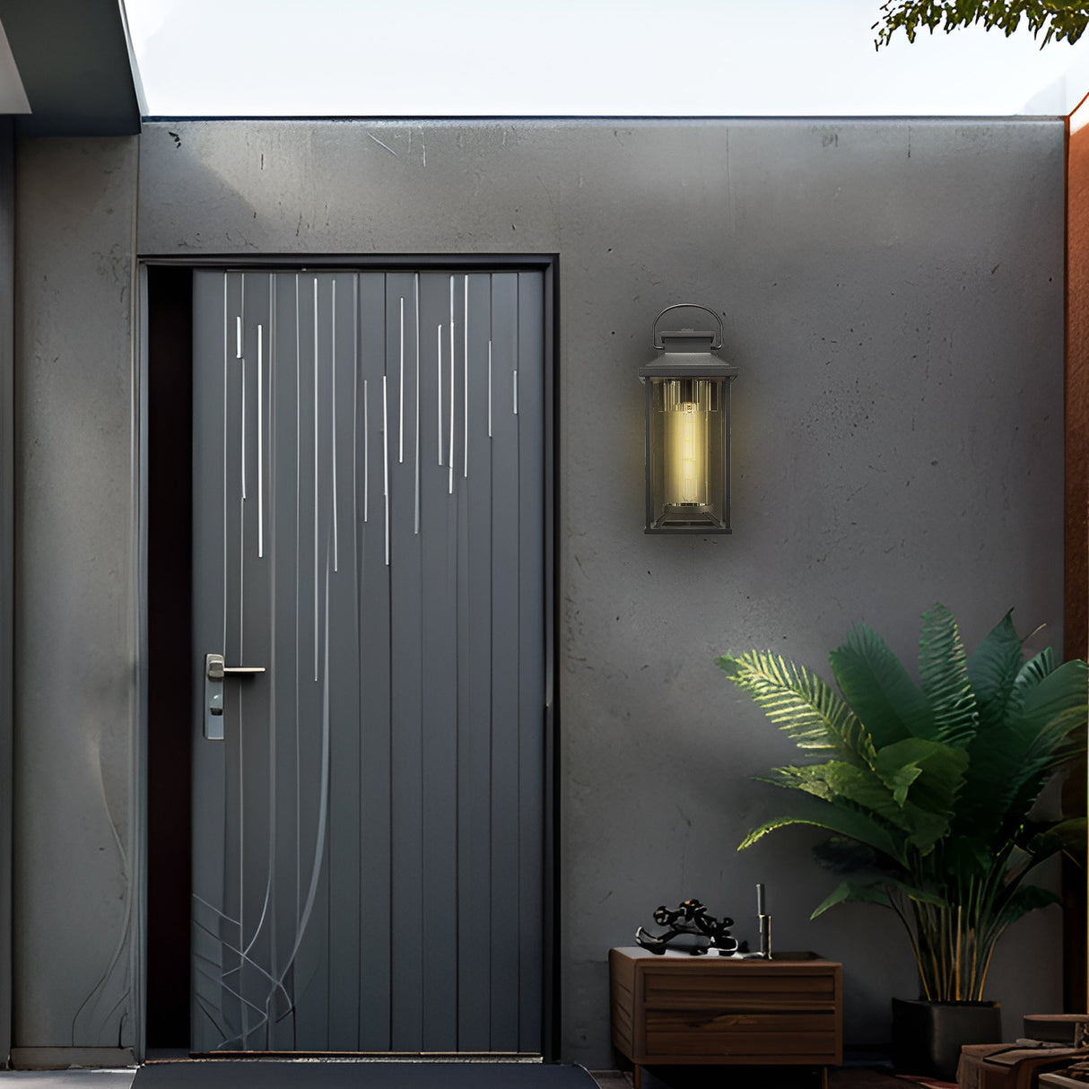 Outdoor Porch Lights Textured Black Exterior Lighting Fixtures Wall Mount