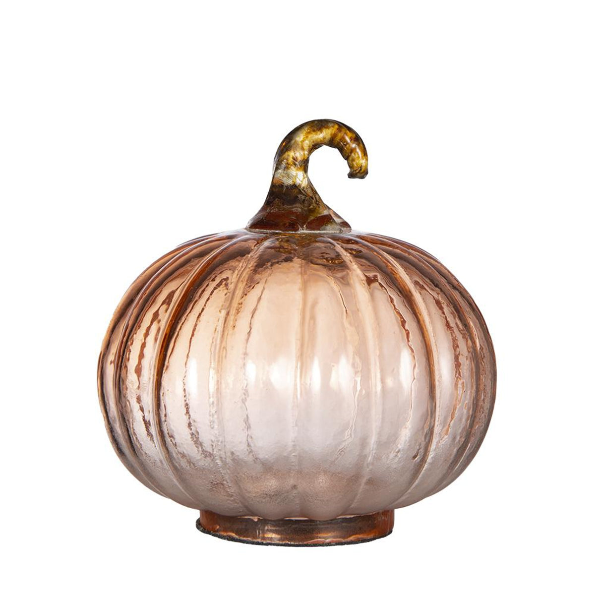 Set of 8 Glass Pumpkins