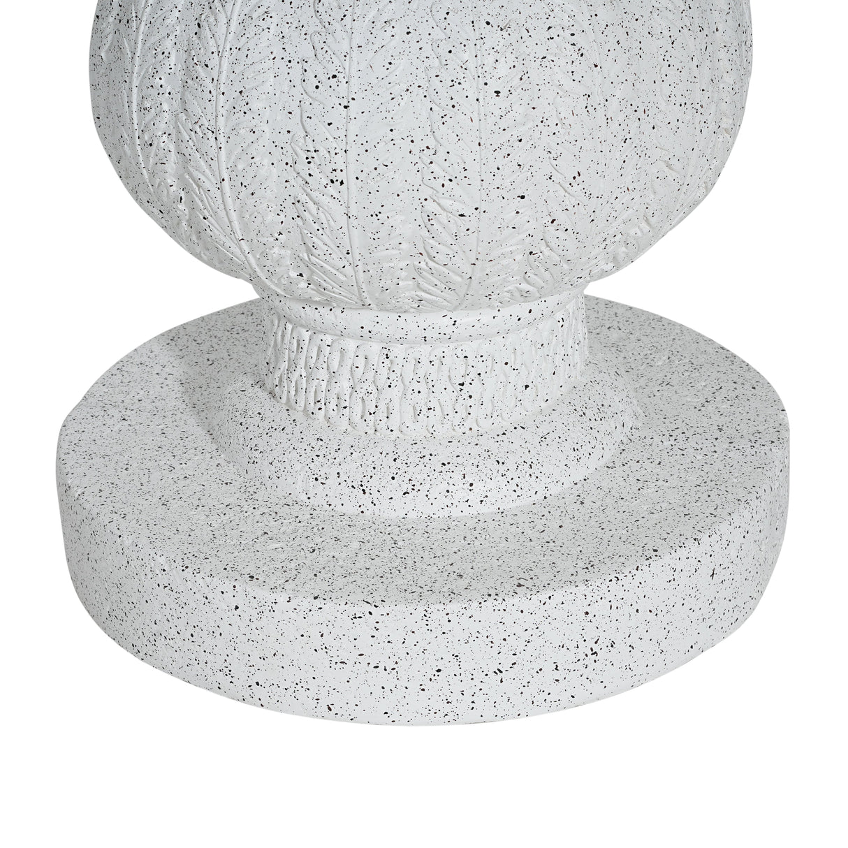 Berra MGO Outdoor Patio Side Table Umbrella Base with Sand-Filling Design