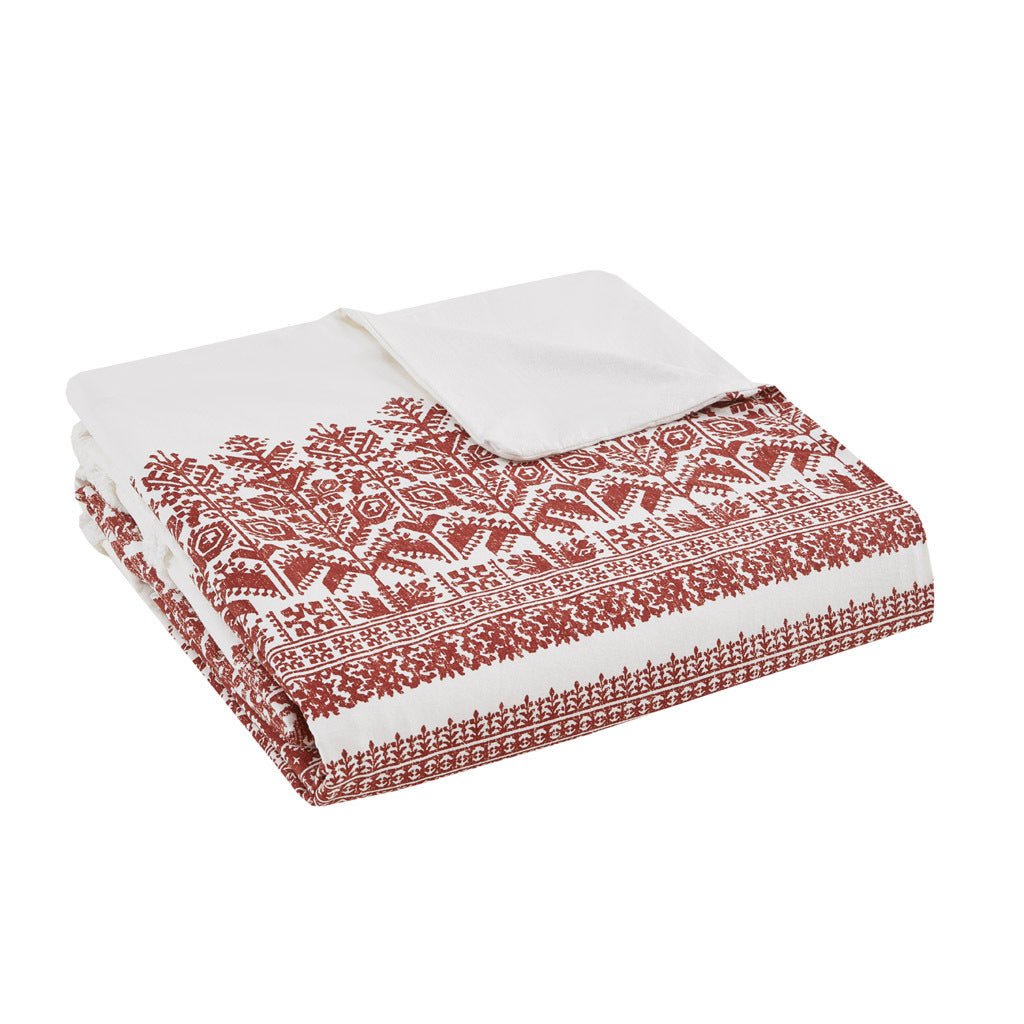 3 Piece Cotton Duvet Cover Set with Chenille Tufting - King/Cal King : 106W x 94L - Tuesday Morning - Comforters & Duvets