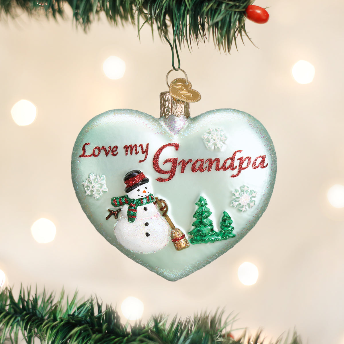 Grandpa-Heart-Ornament-Christmas-Ornaments