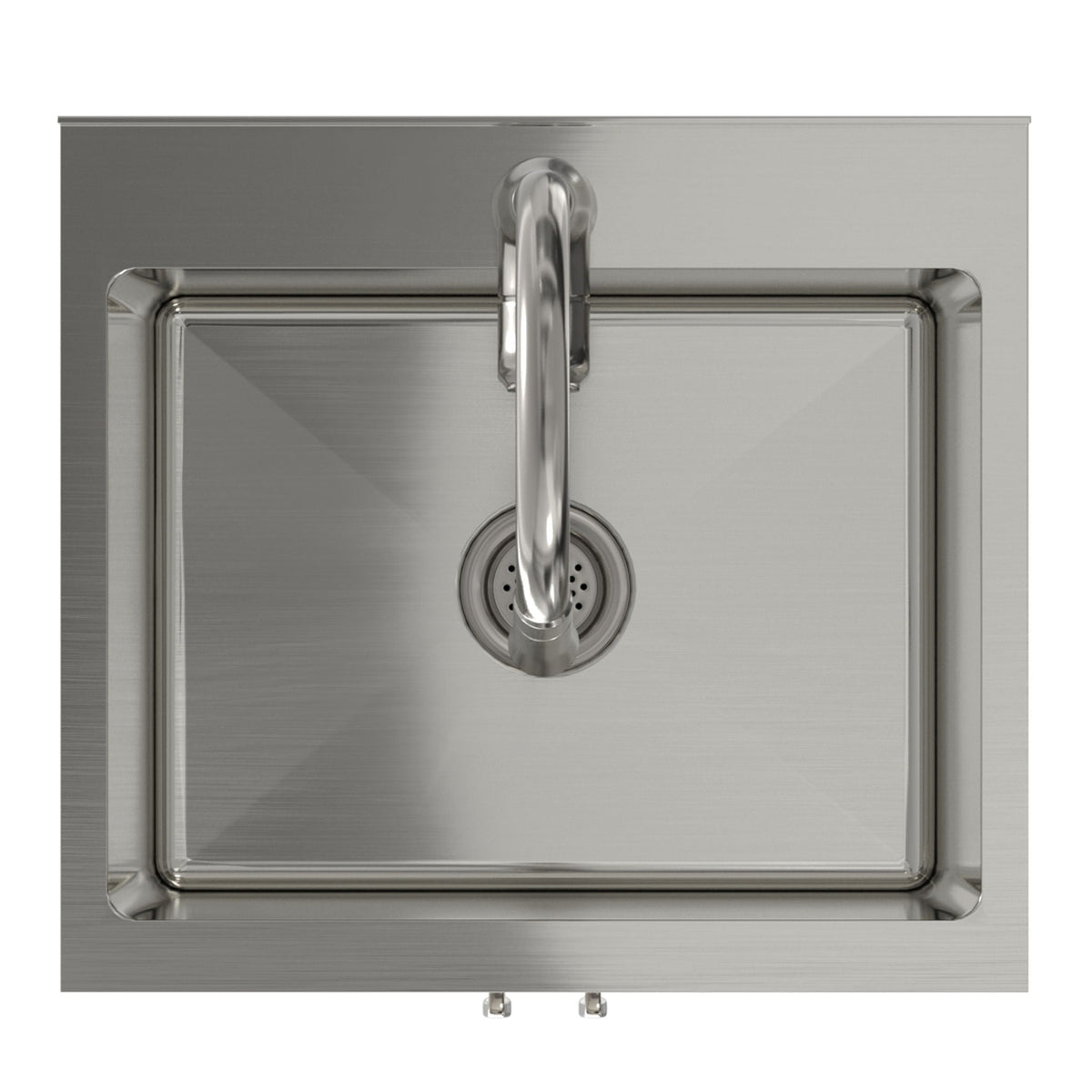 Darwin - Deluxe Laundry Cabinet With Pull-Out Faucet And Stainless Steel Sink