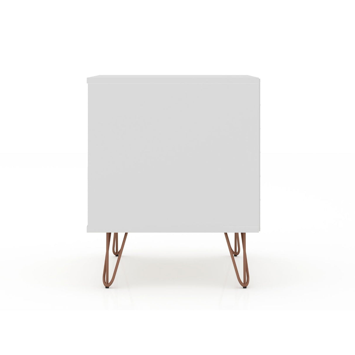 Rockefeller - Nightstand With 2 Drawers - White