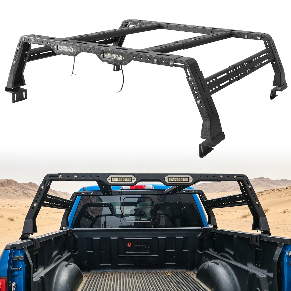 Overland Truck Bed Racks - Heavy-Duty Cargo Solutions